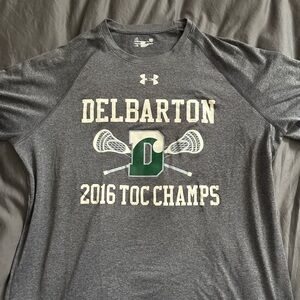 Under Armour Gray Delbarton 2016 TOC Champs T-Shirt